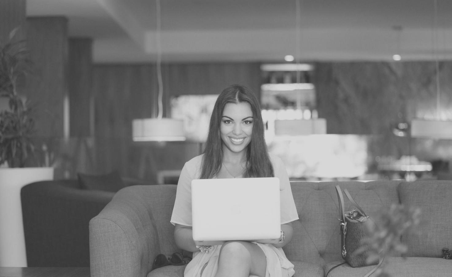 Professional workspace showing finance education materials and collaborative learning environment