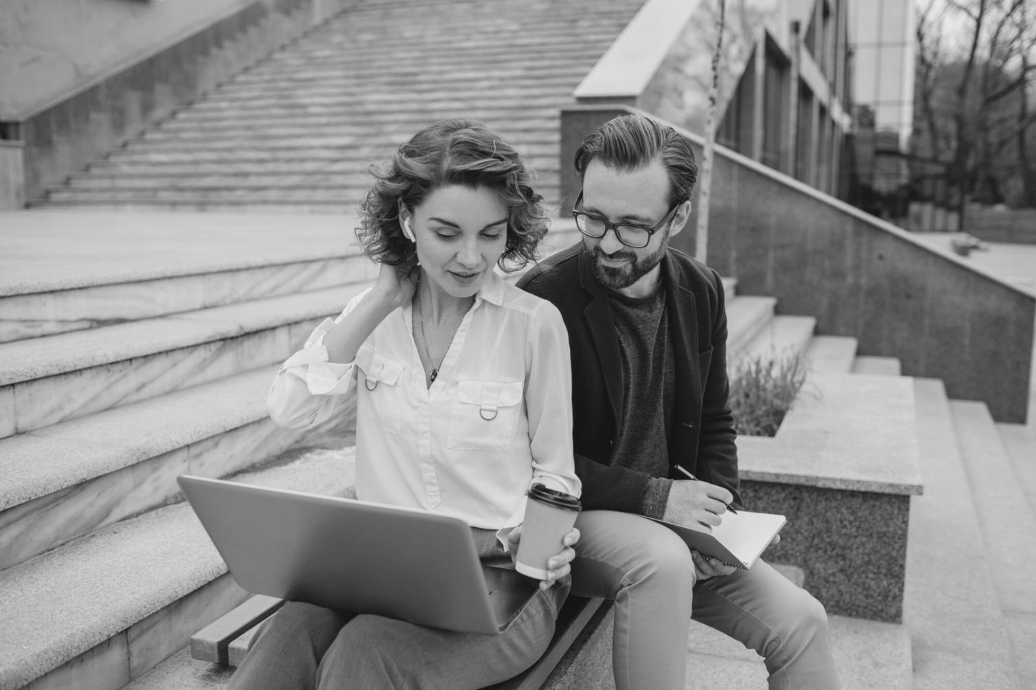 Client success story meeting room