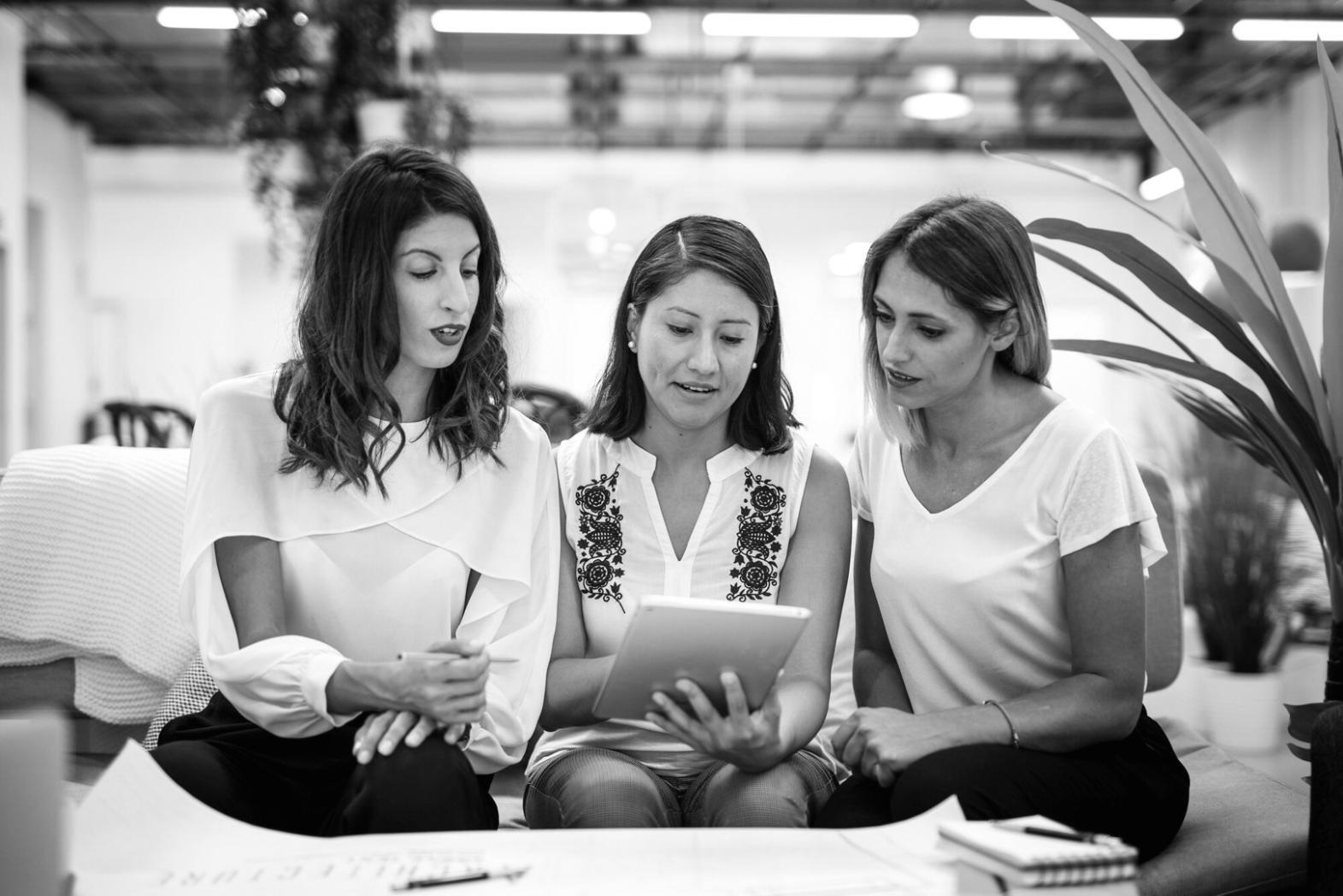 Financial planning discussion with documents